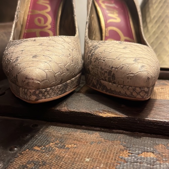 SAM EDELMAN snake 7.5 pumps - Picture 6 of 7